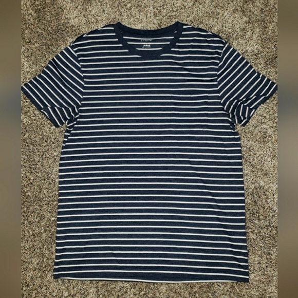 J. Crew Other - J.Crew| Navy Striped Basic Tshirt